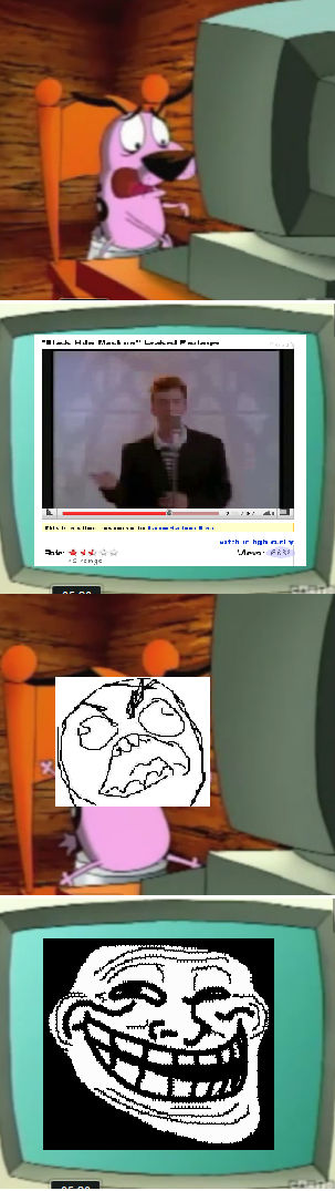 Courage Gets Troll'd by Courage09 on DeviantArt