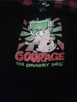 My New Courage The Cowardly Dog Shirt