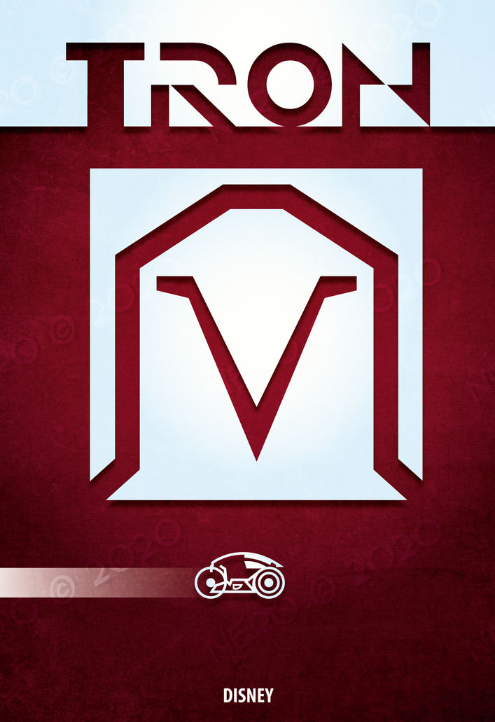 Tron Red Poster by NeroAngelus on DeviantArt