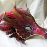 Red Dragon Venetian Mask