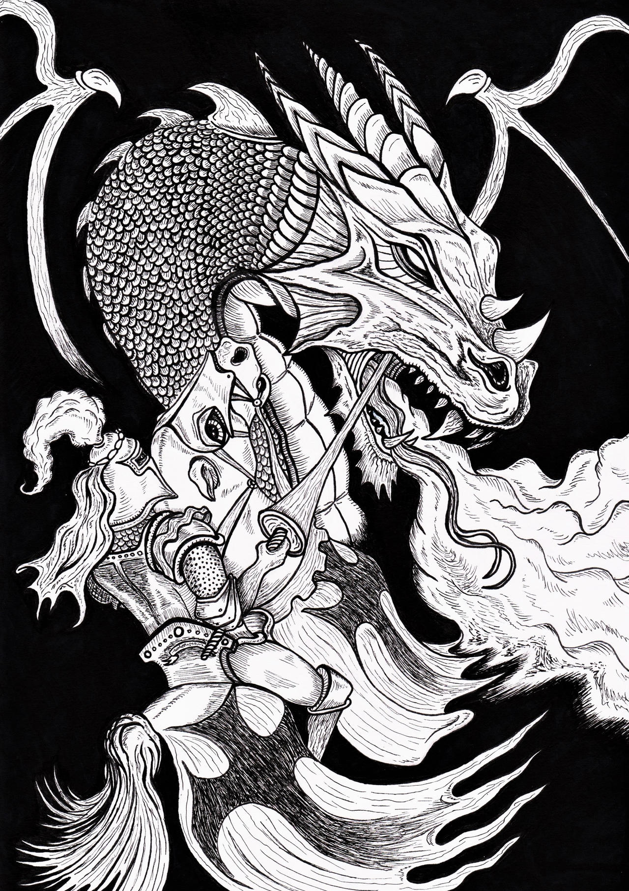 Dragon Slayer by ArtArmo on DeviantArt