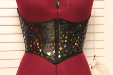 Rainbow Star Corset front