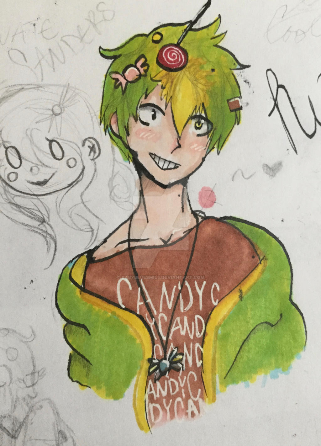 Nate Sanders by BabyBlueSMILE on DeviantArt