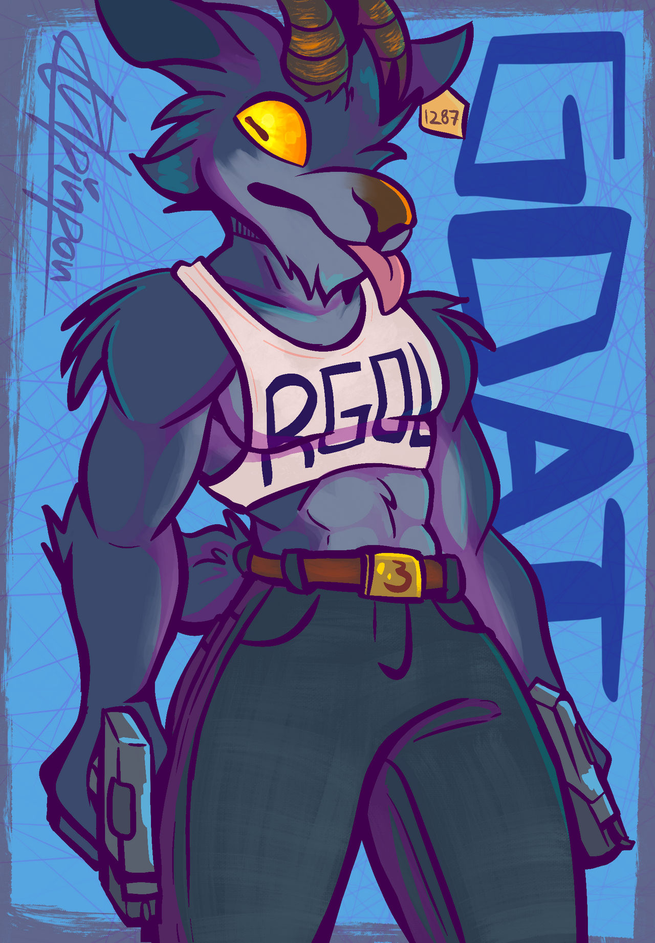 Deviantart Grumpy Goat GOAT by Azulpinp0n on DeviantArt