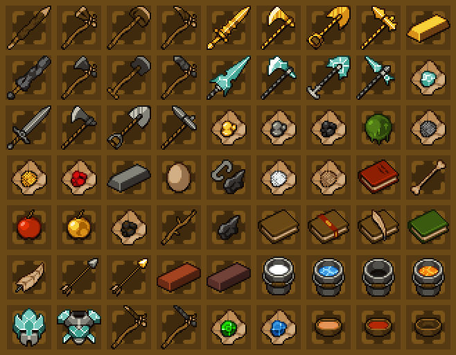 Minecraft 32x32 Items by Neike60 on DeviantArt