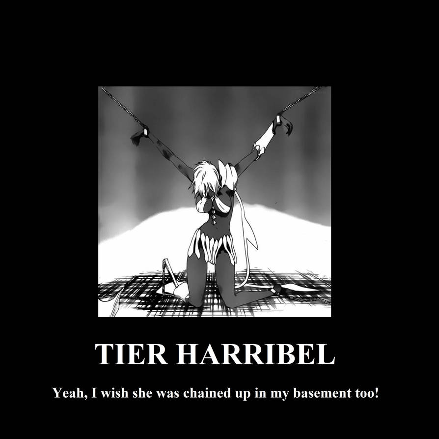 Tier Harribel Demotivatioal Poster By Thesalsaman On Deviantart Tier Harribel Demotivatioal Poster By Thesalsaman On Deviantart