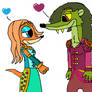 Wacky with Tikal (Tikal's new look)