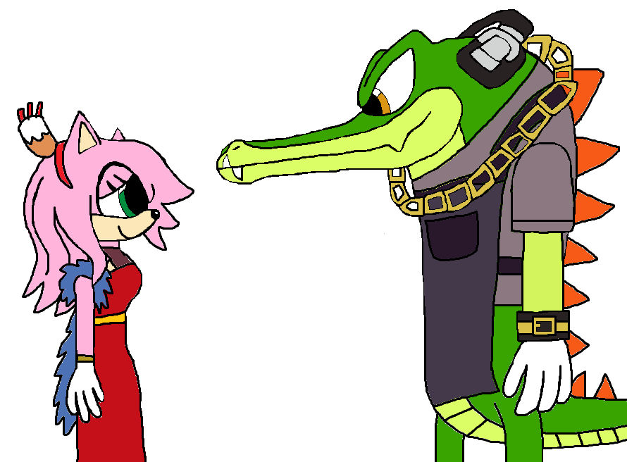 Mosth Vector and Amy in the MOSTH outfits by Angelsgotoheaven12 on DeviantArt