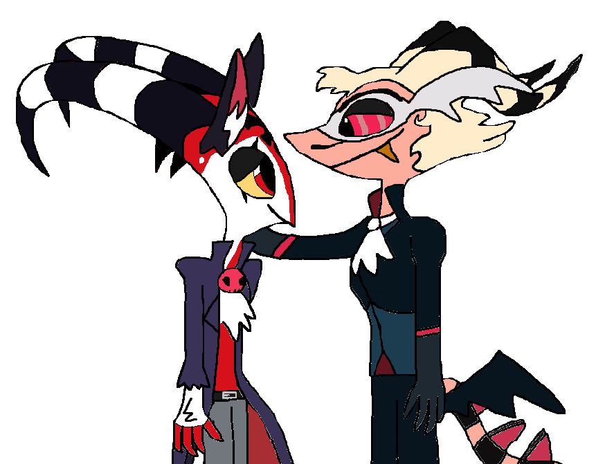 W Rizz Vampire Vampire Striker with werewolf Blitzo by Angelsgotoheaven12 on DeviantArt