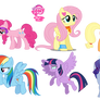 My Little Pony World of Light AU (Mane 6)