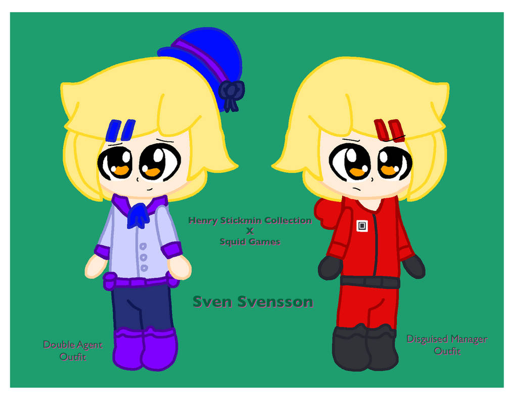 Henry Stickmin x Squid Game (Sven Svensson) by RoseJigglypuff76 on ...