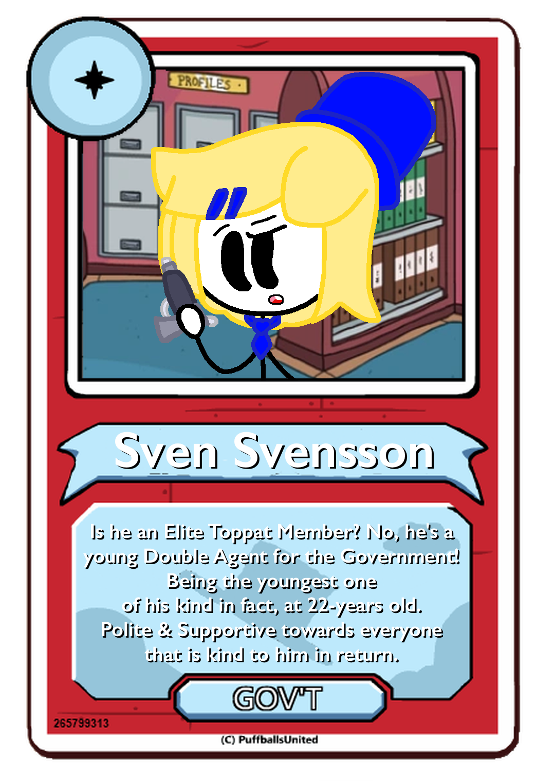 THSC Facade AU - Sven Svensson (ITA Bio Card) by RoseJigglypuff76 on ...