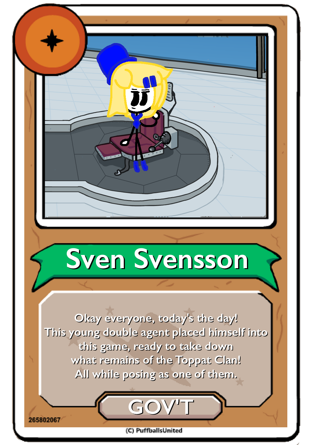 THSC Facade AU - Sven Svensson (CTM Bio Card) by RoseJigglypuff76 on ...