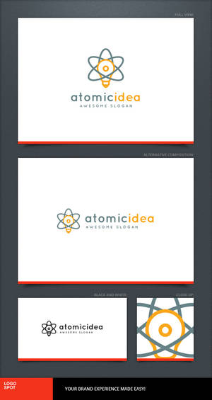 Atomic Idea Logo Template