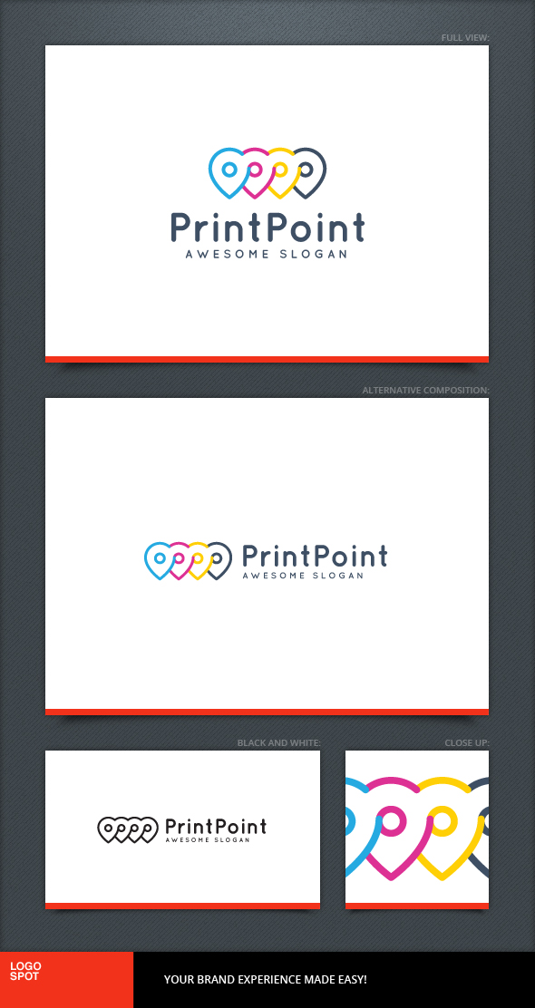 Print Point Logo Template