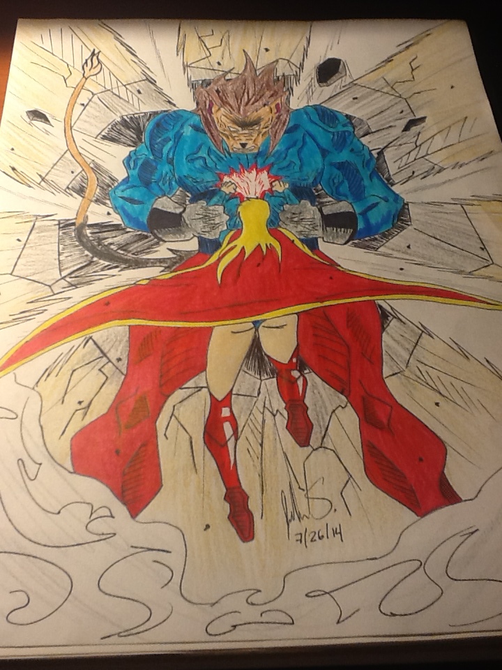 The LionMan vs Super Girl (Requested)