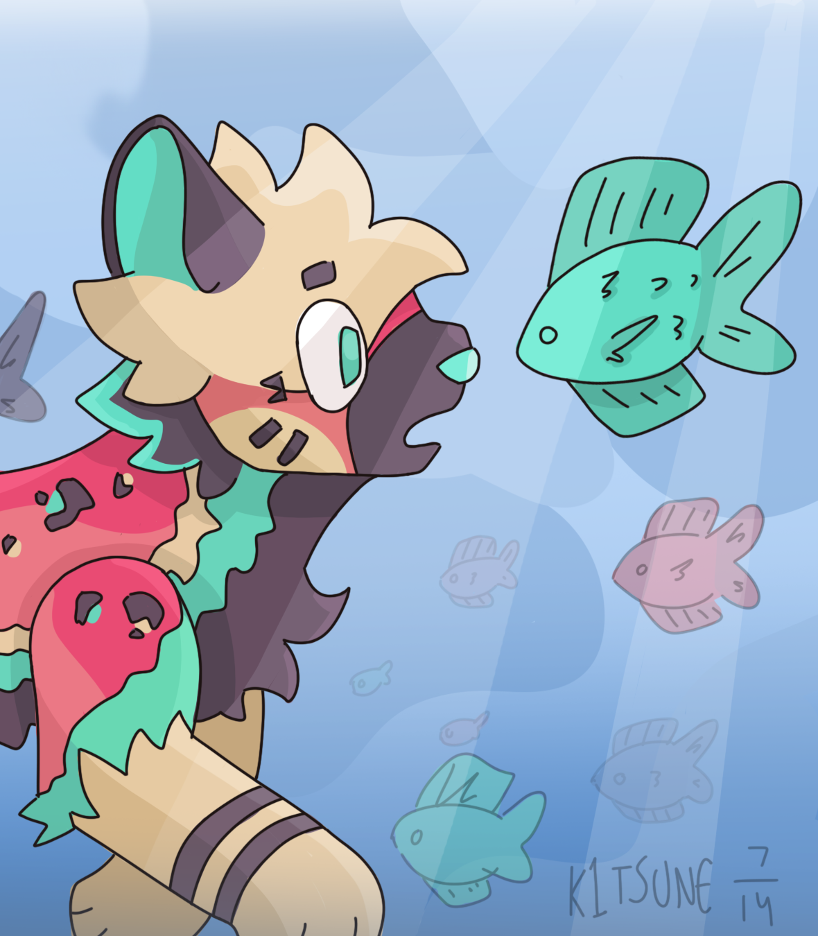 Revenge for MelonSproutBoi (Artfight 2022)