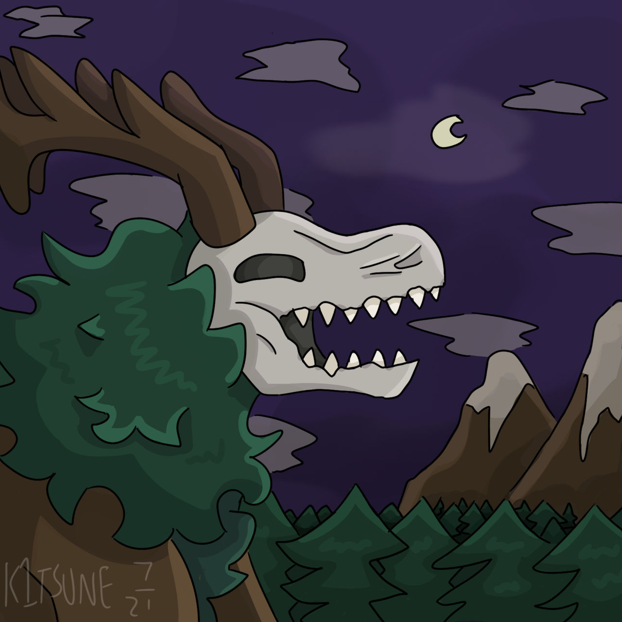 Revenge for Wendi_Ghost (ArtFight 2022)