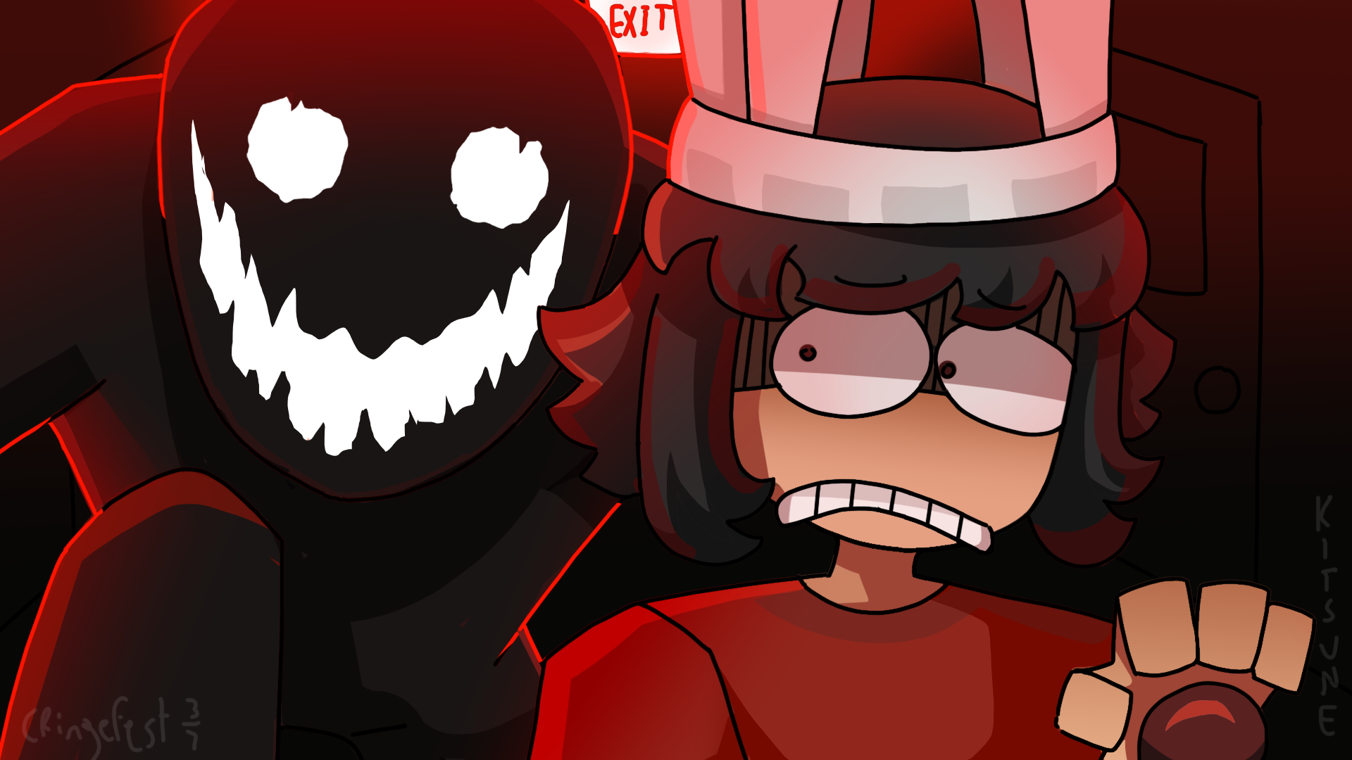 well, that's a lot of red (Level !) by K1tsune-Art on DeviantArt