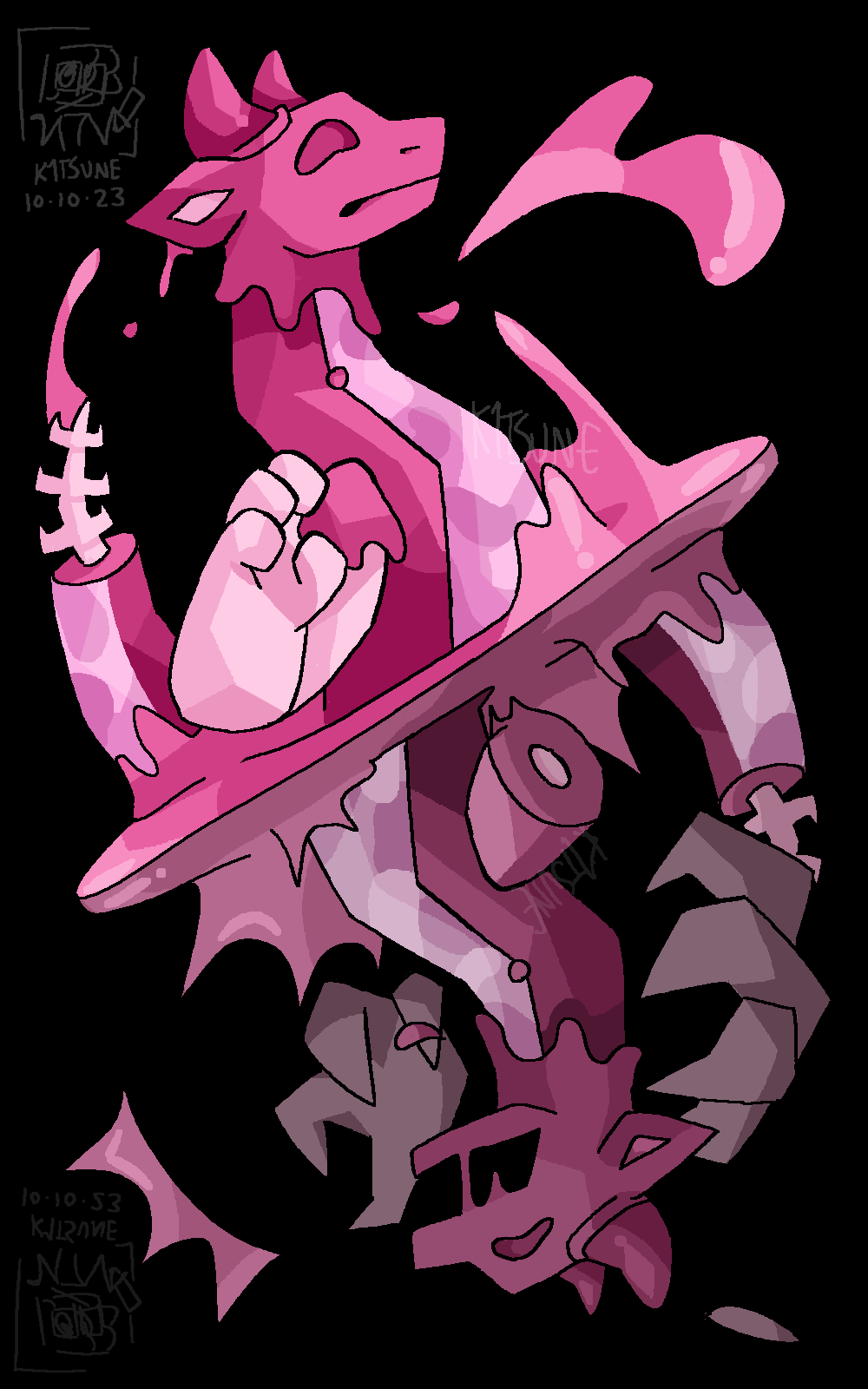 late drawtober thing (Day 10: Possessed)