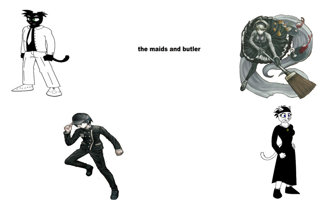Mischievious Butler The Maids And Butler by htffurry64 on DeviantArt
