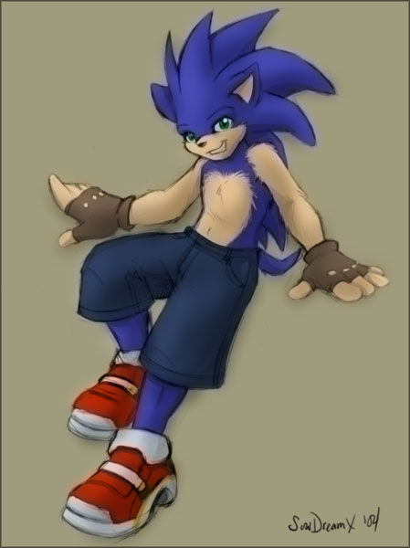 Nice shoes, Sonic