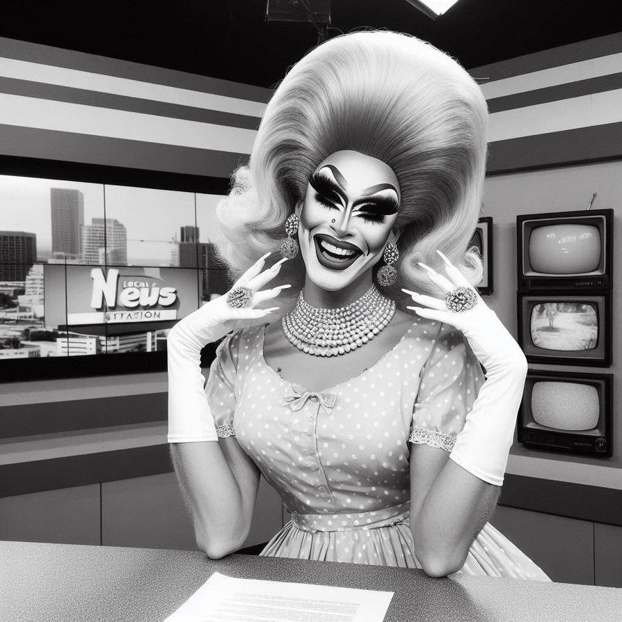 QUNT's first broadcast, May 1952 by AdoringMistressEcho on DeviantArt