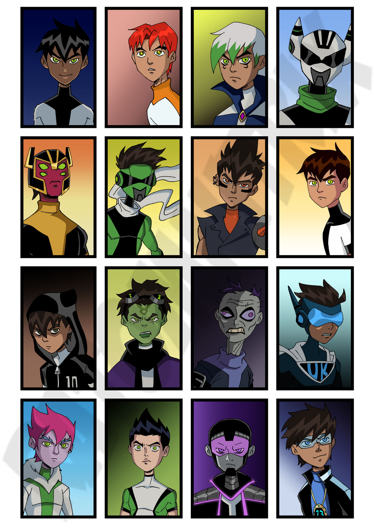 KEN VARIENTS by ratomnitrix on DeviantArt