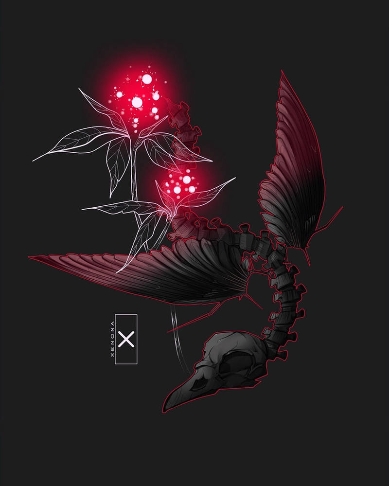 Bird Falling Deviantart FALLEN BIRD / DARK ART by xenonaa on DeviantArt