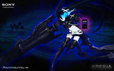 Black Rock Shooter Featuring Sony Xperia.
