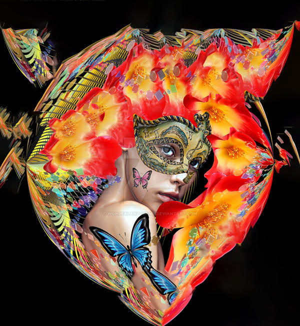 Woman in disguise by wonderland-isamu on DeviantArt