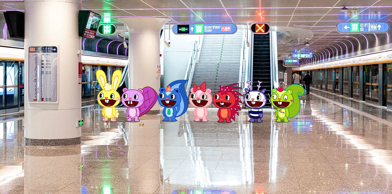 Subway Station (HTF Real Life) by andrewolague2007 on DeviantArt