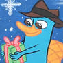 Perry the platypus Christmas