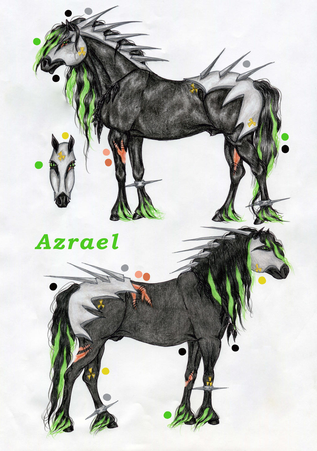 Azrael Reference Sheet