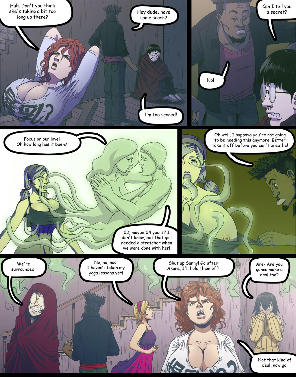 Scary Comic Part 2 by mangrowing on DeviantArt