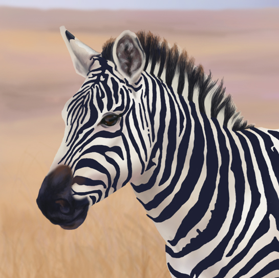 Zebra WIP head