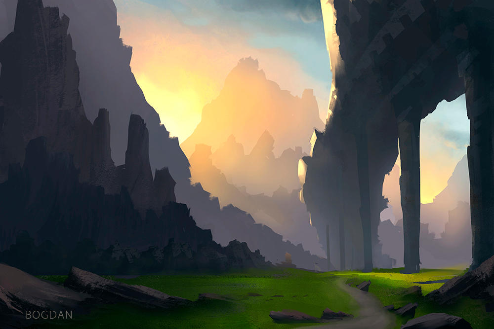 Mythic Structures Deviantart Ancient Structure by bungyx on DeviantArt