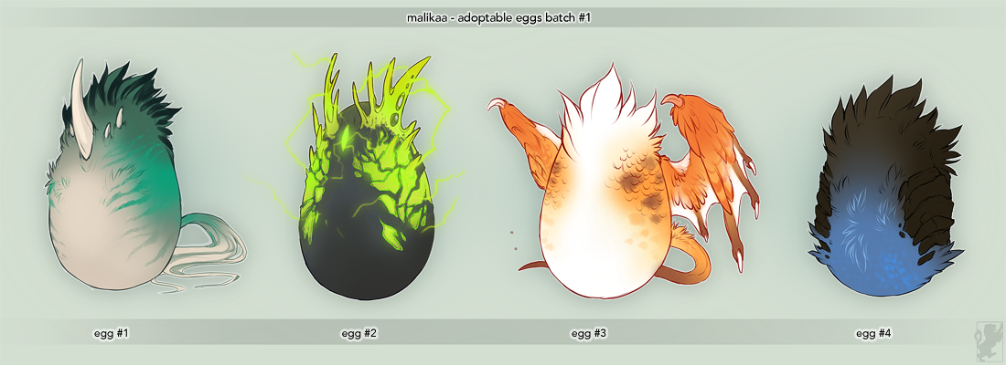 Egg Adopt Auction - Batch Three — Weasyl