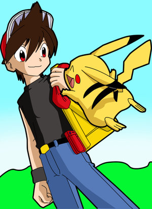 Red and Pikachu