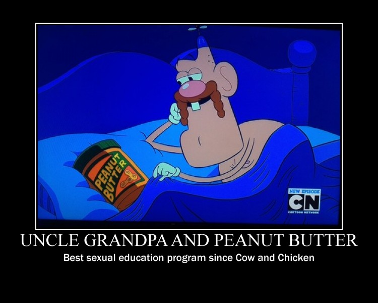 Uncle Grandpa And Peanut Butter