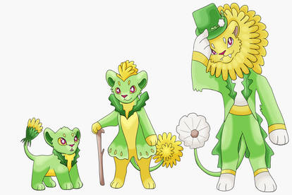 Dandelion starter pokemon