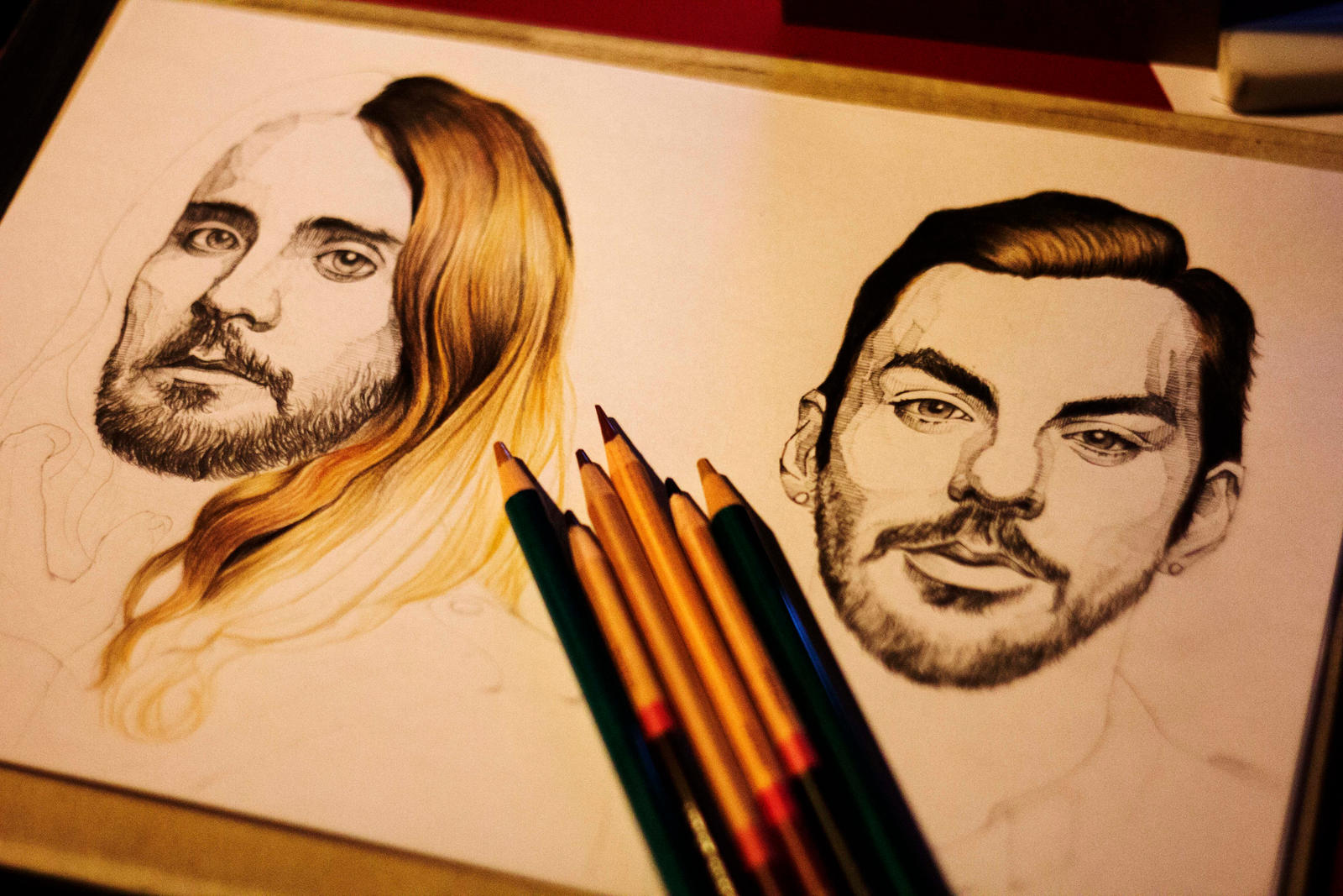 Jared and Shannon Leto 3rd process