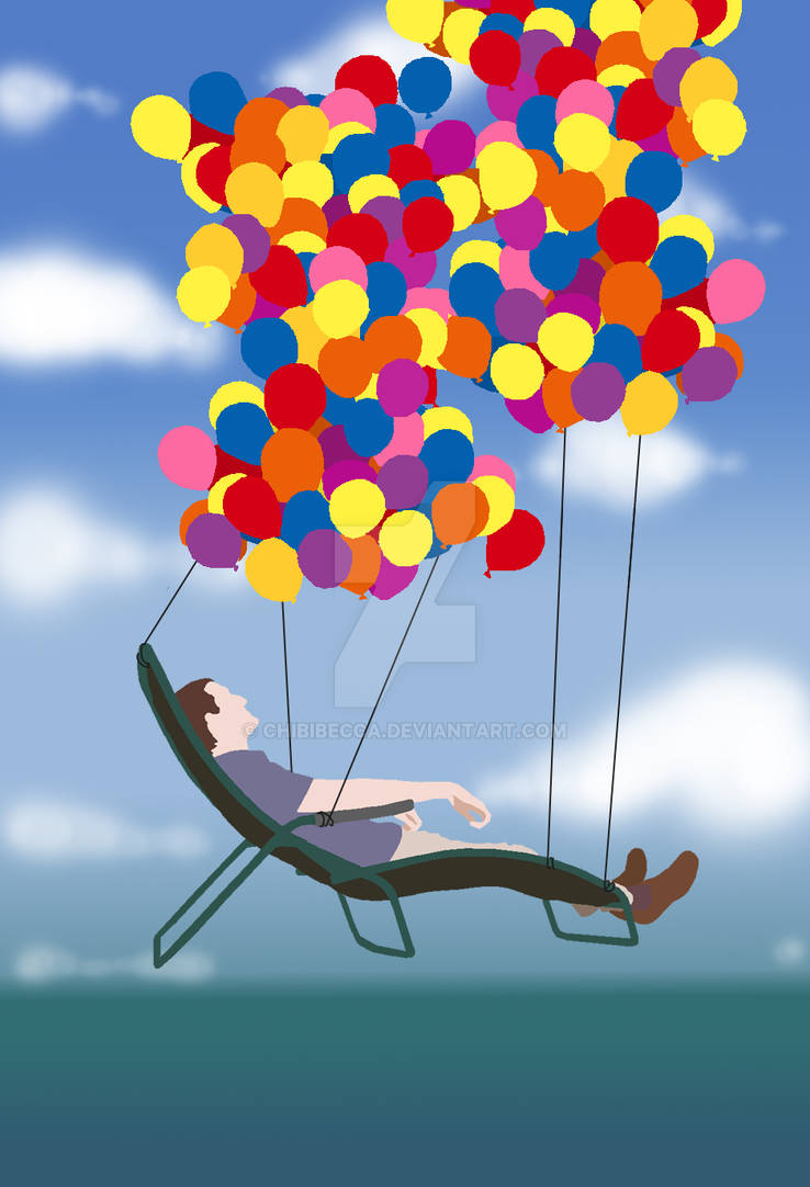 Floating Priest Balloon priest floating aloong by chibibecca on DeviantArt