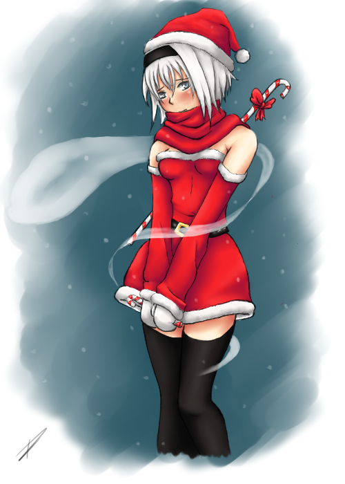 Konpaku Youmu Christmas outfit - Color