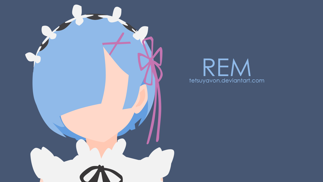 Rem Minimalist by TetsuyaVON on DeviantArt
