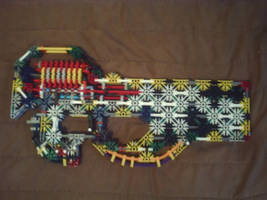 K'nex P90 submachine gun