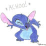 stitch sneezes