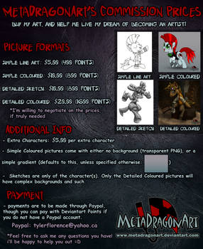 Commission Prices - click for more info!