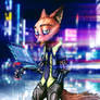 Cyberpunk Nick Wilde
