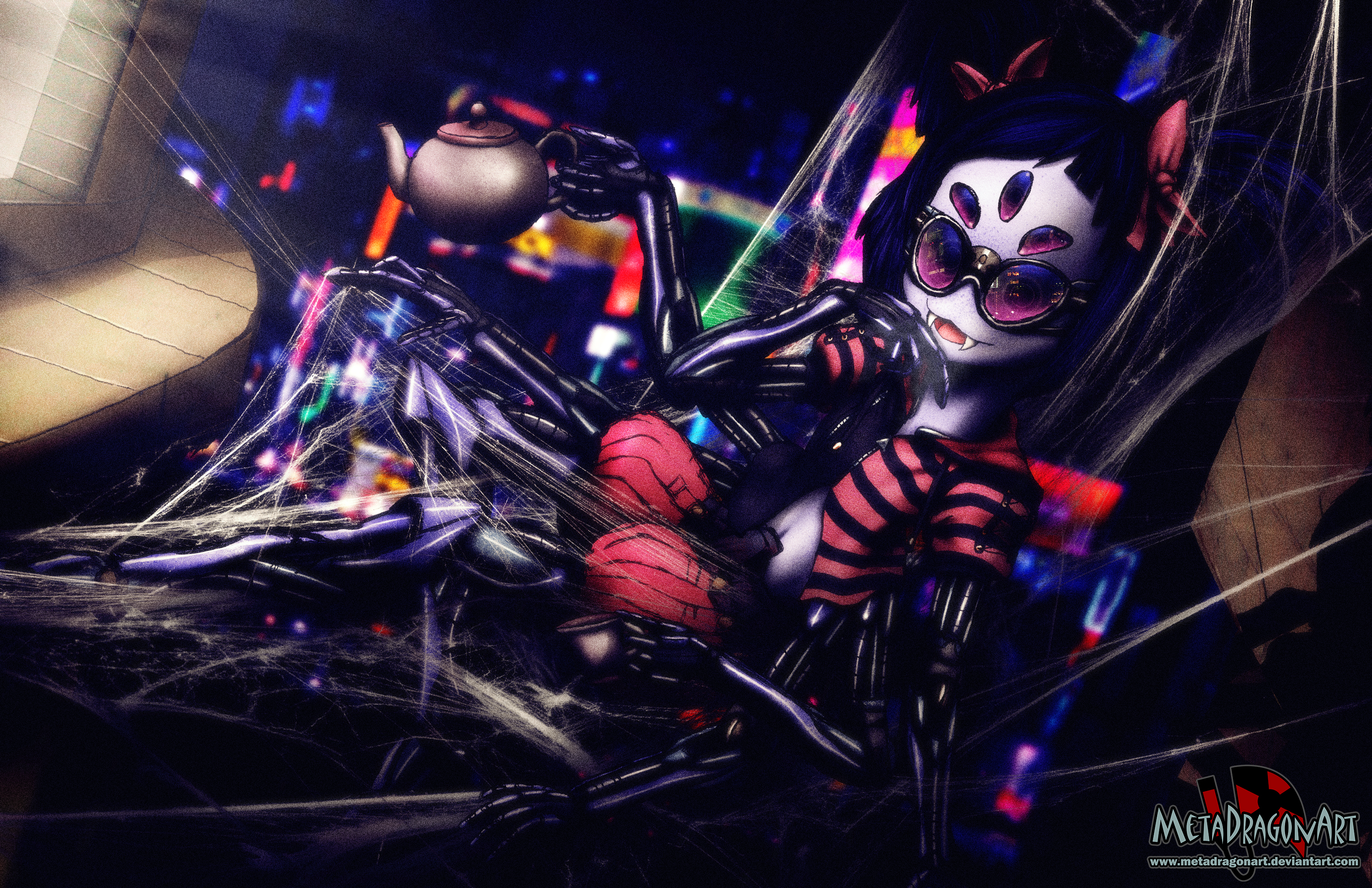 Cyberpunk Undertale - Muffet